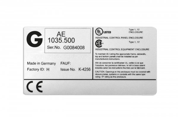 UL zertifizierte Etiketten UL zertifizierte Etiketten